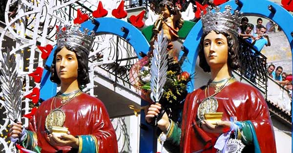Hotel B&B per la festa dei SS. Cosma e Damiano a Sferracavallo (Palermo)